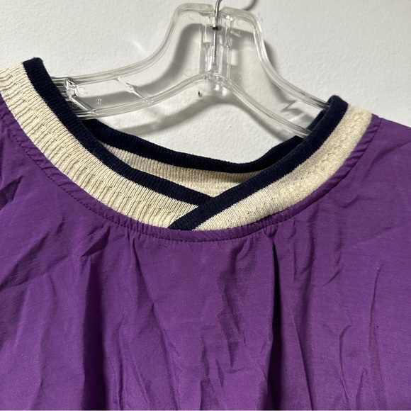 Vintage 90s Rugged Sweats Purple Sporty Pullover Windbreaker Men’s Size XL - Picture 3 of 11